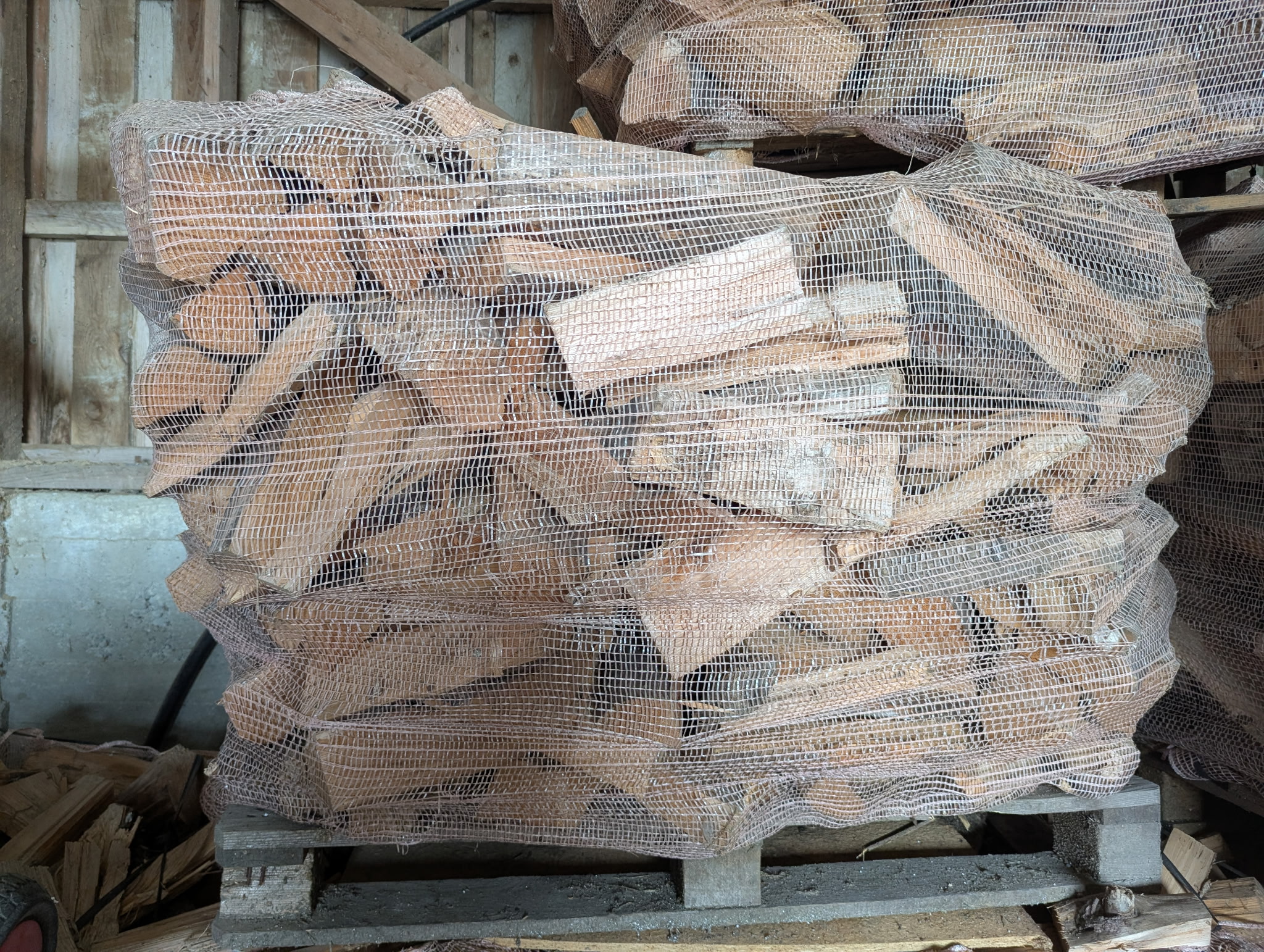 Storsekk med blandingsved